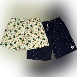 Set of two Spicy Tuna brand swim trunks, Men’s Medium